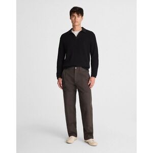 Madewell Mens The Canvas Utility Pant Mocha Brown Relaxed Fit NV973 33x32